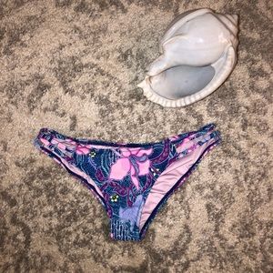 Victoria’s Secret Floral Cheeky Bikini Bottom!